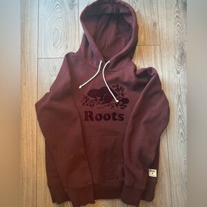 Roots Burgundy Hoodie
